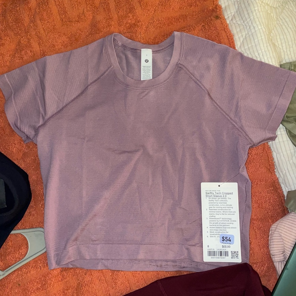 Lululemon Swiftly Tech Cropped 2.0